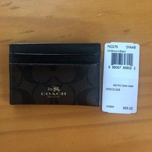 Coach Signature Card Case